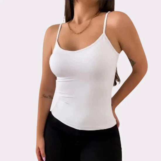 Camiseta FreshFit™ - Sutiã Embutido e Tecido Respirável (PAGUE 2 e LEVE 5)